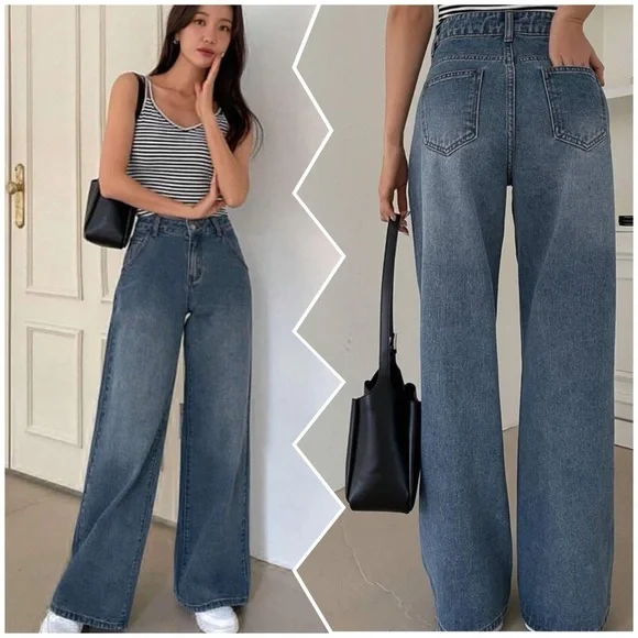 DAZY High Rise Baggy Jeans - Picture 2 of 14